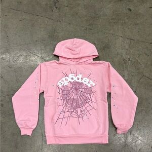 Pink OG Web Hoodie